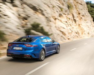 Kia Stinger blue dynamic  (21)